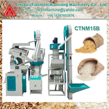 Newest design auto small rice mill machinery price
